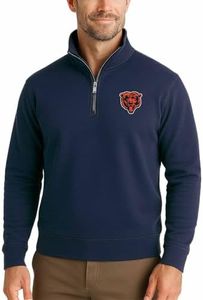Chicago Bears NFL Men's Quarter Zip Fleece Pullover Unisex Sweatshirt