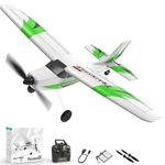 VOLANTEXRC RC Plane Trainer 3CH Remote Control Airplane with 6-Axis Gyro, Prop Saver, 3 Flight Modes – Ready to Fly RC Aircraft for Beginners & Adults, 400mm Wingspan (Green)