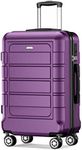 SHOWKOO PC+ABS Durable Carry-On Har