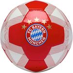 FC Bayern München Football | Size 5 | Red/White