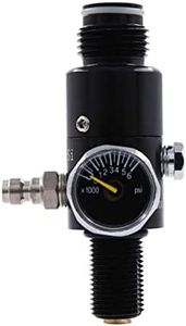 TUXING Régulateur de r�éservoir d'air de Paintball 4500PSI, Régulateur de Paintball Durable en Aluminium, pour l'industrie, M18*1.5, (Entrée 4500psi, Sortie 2200psi)