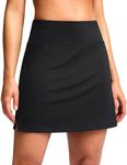 SANTINY 16" Skorts for Women with 2