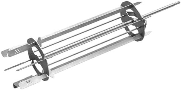 Breeo Rotisserie Skewers - Rotisserie Grill Accessory for Chicken, Turkey, BBQ, Kabobs - Live Fire Cooking Accessories - Skewer Accessory Only