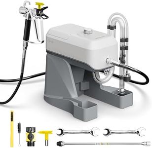 InoKraft ONE Airless Paint Sprayer, One-Button Easy Control, Pro Finish with Minimal Overspray, Thinning-Free & High Efficiency for DIY Home Interior, Exterior, Fences & Decks, All in One Kit