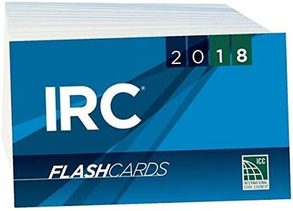 2018 International Residential Code Flash Card