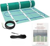 WarmlyYours Heated Floor System 210 sqft - Electric Heated Floor Mat for Fast, Even Warmth Under Tile, Stone – Ideal for Bathroom - 3x70 ft 240V (TempZone Flex)