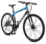 Schwinn Volare 1500 Mens and Womens Hybrid Sport Bike, 28-Inch Wheels, 18.5-Inch Aluminum Frame, Blue/Black