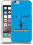 Head Case Designs Officially Licensed Friends TV Show Fountain Iconic Soft Gel Case Compatible with Apple iPhone 6 / iPhone 6s