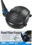 Pond Friend TMP 10000 Filter Pump Submersible Solids Handling Energy Saving Low Wattage Pumps for Koi & Garden Pond Waterfalls and Filtration