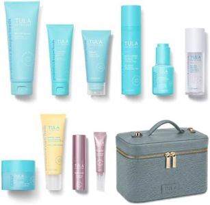 TULA Prebiotic Skincare Vault Kit - 11-Piece Complete Holiday Routine Gift Set with Hyaluronic Acid & Superfoods for All Skin Types, Barrier Support & Luminous Glow, 11 CT