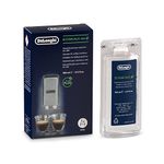 De'Longhi Brand Original Descaler for Coffee Machine, EcoDecalk 92 ml, 100% Natural (Plant Based) & Safe, Made in Italy, Preserves Authentic Coffee Flavor, Prolongs Machine Lifespan, Easy to Use