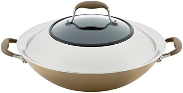 Anolon Advanced Home Bronze 36cm Covered Wok