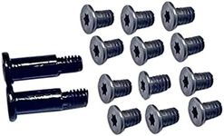 Zahara for Dell XPS 13 9343 9350 9360, 15 9550 9560 9570/ Precision M5510 Base Bottom Cover Hexagon Torx Screws Set