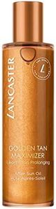 Lancaster Golden Tan Maximizer After Sun Oil 150ml, One Month Tan Prolonging, Natural Tan Accelerator, Soothing & Cooling, After Sun For Body