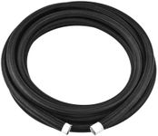 EVIL ENERGY 10AN PTFE Fuel Hose Line E85 Nylon Braided 5FT Black