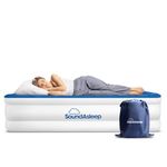 SoundAsleep Dream Series Air Mattress with ComfortCoil Technology & Internal High Capacity Pump - Twin Size