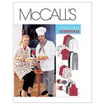 McCall's Patterns M2233 Misses' and Men's Jacket, Shirt, Apron, Pull-On Pants, Neckerchief and Hat, Size XXL