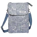 Sibalasi Roomy Canvas Cell phone purse Lightweight Crossbody bags for women with Multi Zipper Pockets, Grey