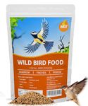 Boltz Bird Food for Sparrow, Finches, Pigeon & All Wild Birds of All Life Stages - Mix Seeds (500 GM)