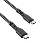 Fasgear USB C to Micro USB Cable 3ft/1m - 1 Pack USB 2.0 Type C to Micro USB Cord Support Data Sync & Charging Compatible with MacBook Pro/Air|Power Bank|PS4/X-box Controller|Android Phone