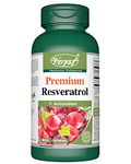 VORST Resveratrol Supplement 400mg 60 Capsules with Grape Seed Extract and Vitamin C & E | Antioxidant Pills for Anti Aging, Skin Care, and Immune System | 1 Bottle