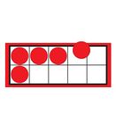 Carson Dellosa 484-Piece Ten Frames and Counters Math Manipulatives, Math Classroom Cutouts, Math Classroom Decorations, Teaching Supplies for Hands-On Learning