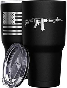 We The People Holsters - We The People AR-15 - Rifle Tumbler - American Flag Coffee Travel Mug - Tumbler For Gun Lovers - Double Insulated Tumbler - 30 oz