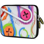 Amzer 10.5" Designer Neoprene Sleeve Case Pouch for Tablet, eBook and Netbook-Held Together (AMZ5163105)