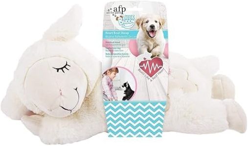 ALL FOR PAWS Puppy Heartbeat Stuffed Animal Toy,Dog Anxiety Toys Soothing Dog Crate Snuggle Sleep Aid Plush Toys Comfort Toys