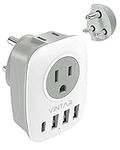 US to India Plug Adapter, VINTAR Ty