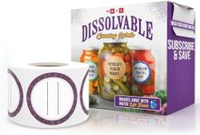 MESS Dissolvable Canning Labels for