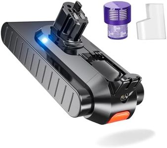 【Click-in Version】10.0Ah 25.2V Replacement for Dyson V11 V15 Battery