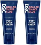 Dollar Shave Club | Post Shave Cream 2 ct. | A Calming and Soothing Post Shave Balm for Men, Rich Hydration for Sensitive Skin, Fast-Absorbing, Non-Greasy Aftershave Lotion, Aftershave Cream