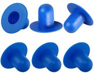 Anreixx Pool Wall Plugs Replacement, Above Ground Pool Fitting Filter Pump Plugs Strainer Hole Plug Stopper Compatible with Intex & Bestway, 6 Pieces