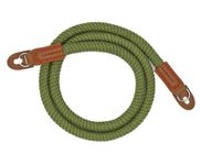 Camera Strap Eorefo Handmade Soft Cotton Vintage Camera Neck Shoulder Strap for Mirrorless and DSLR Camera,Green.