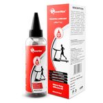 PowerMax Fitness PMS-200 Multi-Purpose 100% Pure Silicone Treadmill Lubricant, Full Belt Width Lubrication, No Odor & No Propellants, Nozzle Cap for Easy Application, White (200 ml)