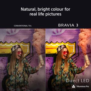 Sony BRAVIA 3 55" LED TV – Smart 4K Ultra HD Display