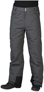 Arctix 250475-93-S Men's Mountain Insulated Ski Pants, Adult-Men, Charcoal, Small (29-30W * 34L)