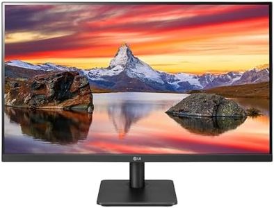 LG 27MP400-B 27 Inch Monitor Full HD (1920 x 1080) IPS Display with 3-Side Virtually Borderless Design, AMD FreeSync and OnScreen Control – Black