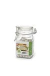 Fox Run 4774 Ceramic Pie Crust Baking Weights, 8.8-Ounce, Glass Storage Jar