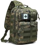 ATBP Tactical Sling Backpack Bag Military Shoulder Bag Pack for Men EDC Molle Crossbody Bag 15L