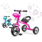 Xootz Bubble Go Trike for Kids, 3 Wheel Bike for Toddlers with Bubble Machine, Age 3+, Multiple Colours