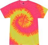 Colortone Tie Dye T-Shirt MD Flo Swirl