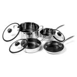 Black Cube Quick Release Cookware 7 Piece Set, Assorted Sizes