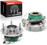 A-Premium 2 x 513121 513179 Front Wheel Bearing Hub Assembly Compatible with Chevy Impala Monte Carlo Uplander, Buick Century LaCrosse Regal, Cadillac DeVille DTS, Pontiac Grand Prix, with ABS & 5-Lug
