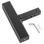 Eapele Hitch Step for 2” Receivers, Strong Steel Construction Rust Resistant Powder Coated Finish with Hitch Pin, 600lbs Maximum Load