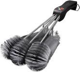 Kona 360 Clean Grill Brush – Powerful Grill Cleaner & BBQ Grill Brush for Outdoor Grill – Safe, Bristle BBQ Brush Grill Scraper, Accessory for Easy 30 Second Grill Cleaning - 18 Inch Long Handle