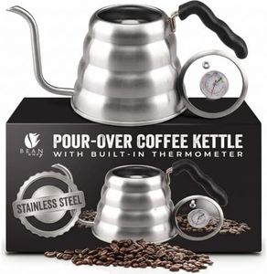 Bean Envy Gooseneck Kettle Stovetop - Pour Over Kettle with Thermometer