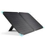 Renogy Foldable Solar Panel Solar Module 120 W for Portable Power Station, Waterproof with Adjustable Stands, for Motorhome, Caravan, Network Independent