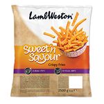 Lamb Weston Frozen Crispy Sweet Potato Fries - 1x2.5kg